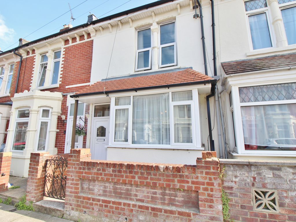 3 bed terraced house for sale in Bosham Road, Portsmouth PO2, £257,000