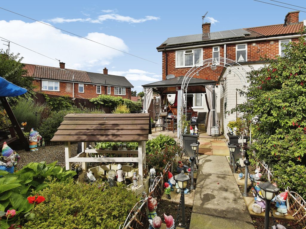 2 bed semi-detached house for sale in Belford Gardens, Darlington, Durham DL1, £120,000