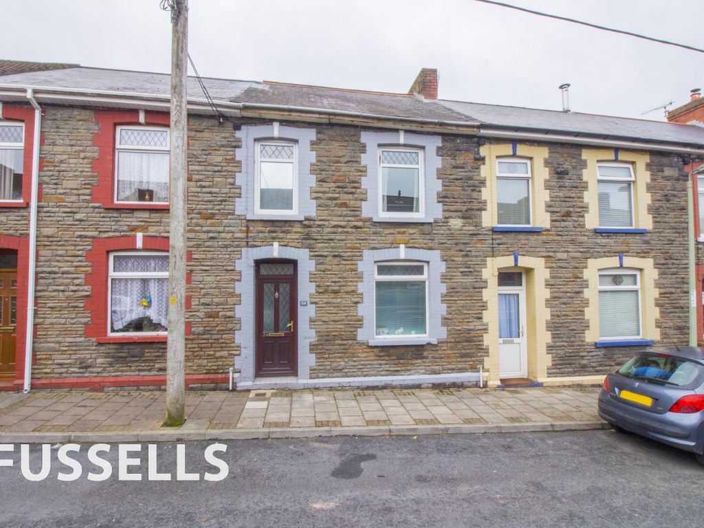 2 bed terraced house for sale in Coronation Street, Trethomas, Caerphilly CF83, £140,000