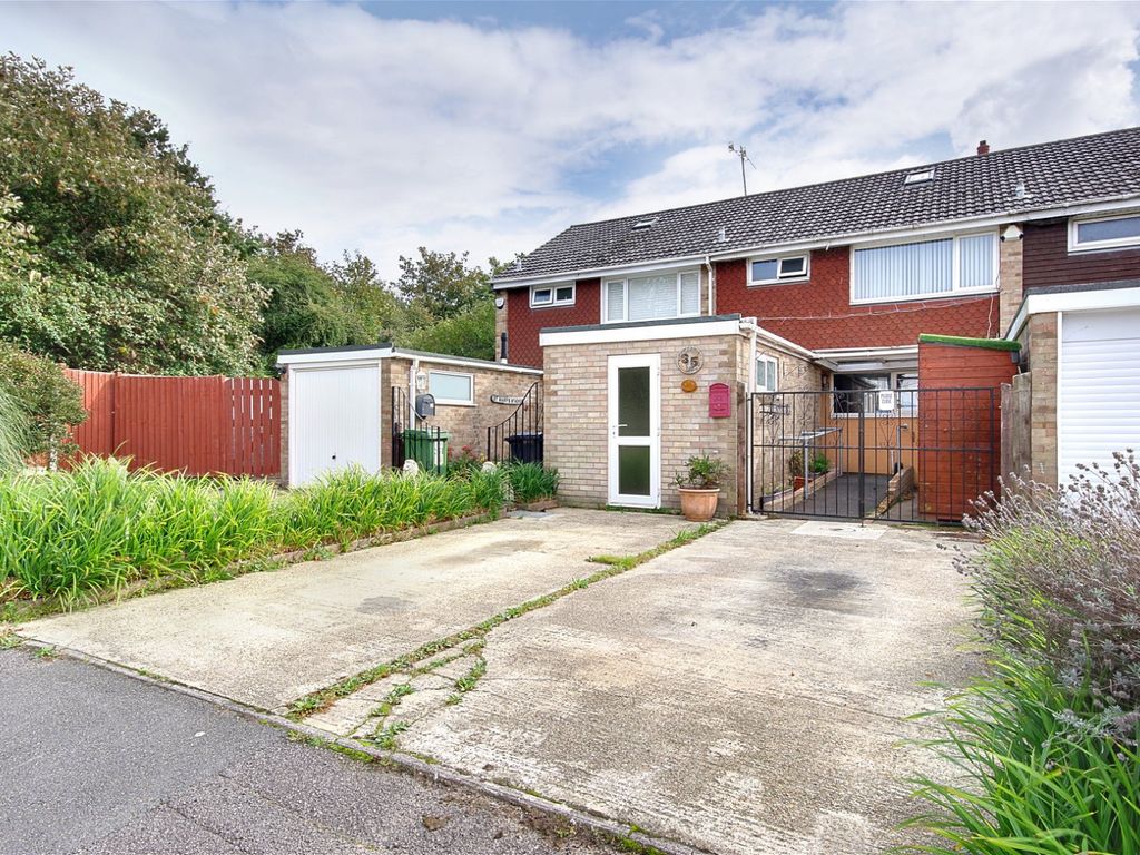 4 bed terraced house for sale in Collwood Close, Poole BH15, £289,950