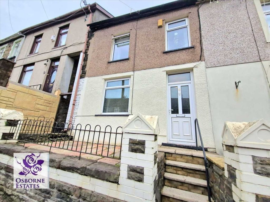 3 bed terraced house for sale in Trealaw Road, Trealaw, Tonypandy CF40, £135,000