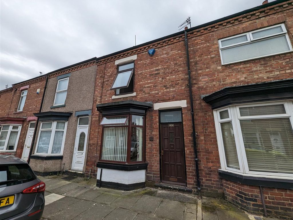 2 bed terraced house for sale in Thirlmere Road, Darlington DL1, £69,995