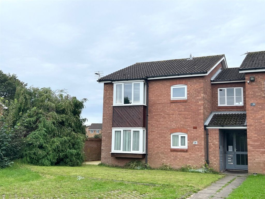 1 bed flat for sale in Bader Road, Perton Wolverhampton, Staffordshire WV6, £78,000