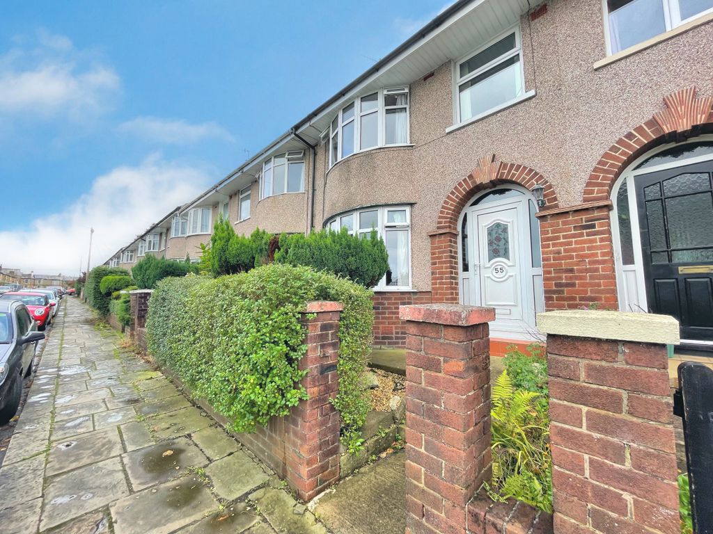 3 bed terraced house for sale in Wellington Road, Bowerham, Lancaster LA1, £190,000