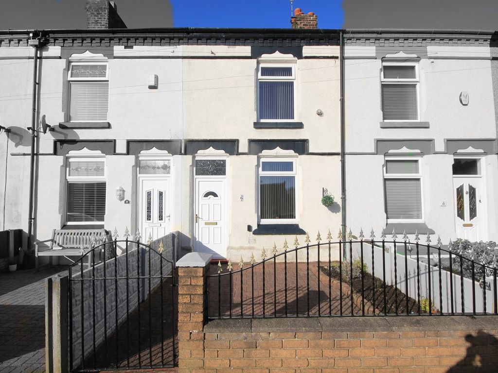 2 bed terraced house for sale in Jackson Street, Burtonwood, Warrington WA5, £130,000