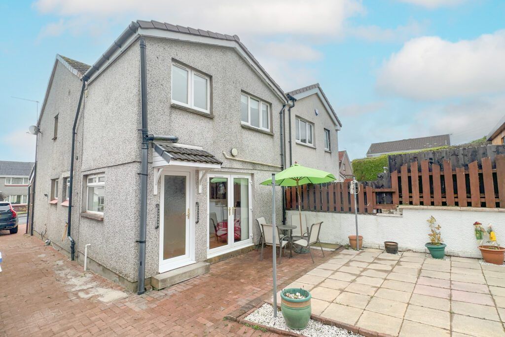 2 bed semi-detached house for sale in Russell Road, Duntocher, Clydebank G81, £185,000
