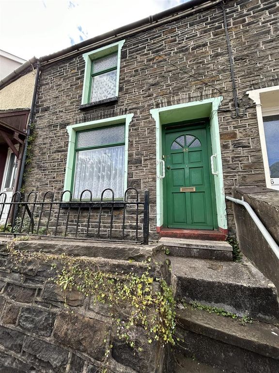 2 bed terraced house for sale in Commercial Street, Mountain Ash CF45, £55,000