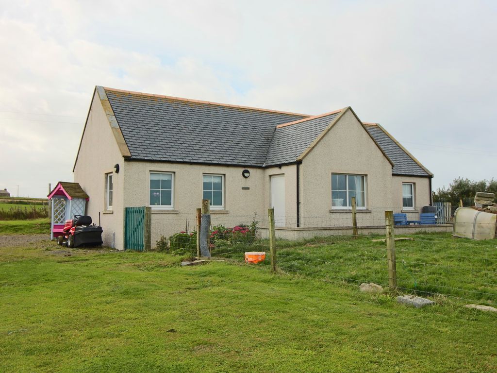 2 bed detached bungalow for sale in Northside, Birsay, Orkney KW17, £210,000