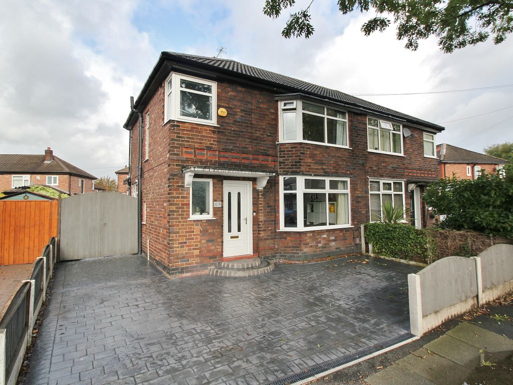3 bed semi-detached house for sale in Humphrey Lane, Urmston, Manchester M41, £320,000