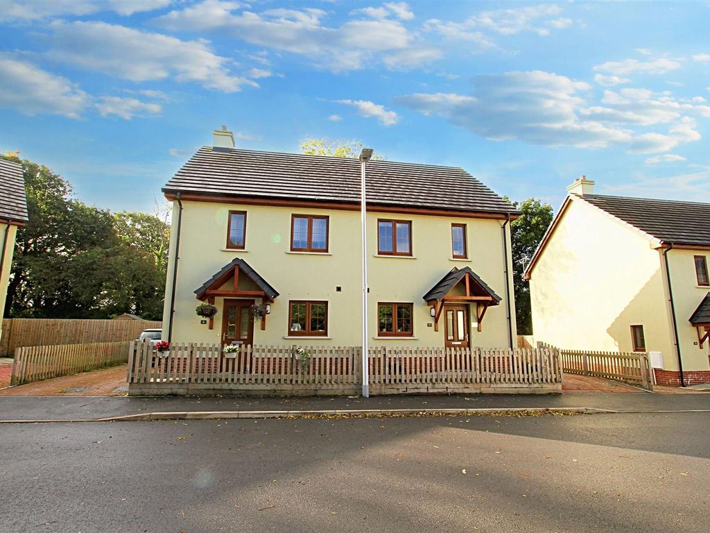 2 bed semi-detached house for sale in Maes Rheithordy, Cilgerran, Cardigan SA43, £225,000