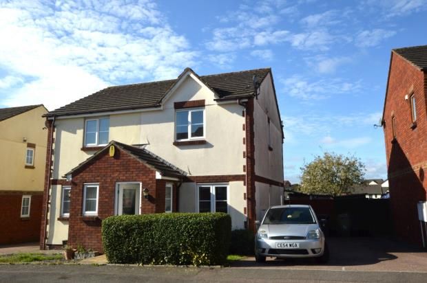 2 bed semi-detached house for sale in Windward Road, The Willows, Torquay, Devon TQ2, £150,750