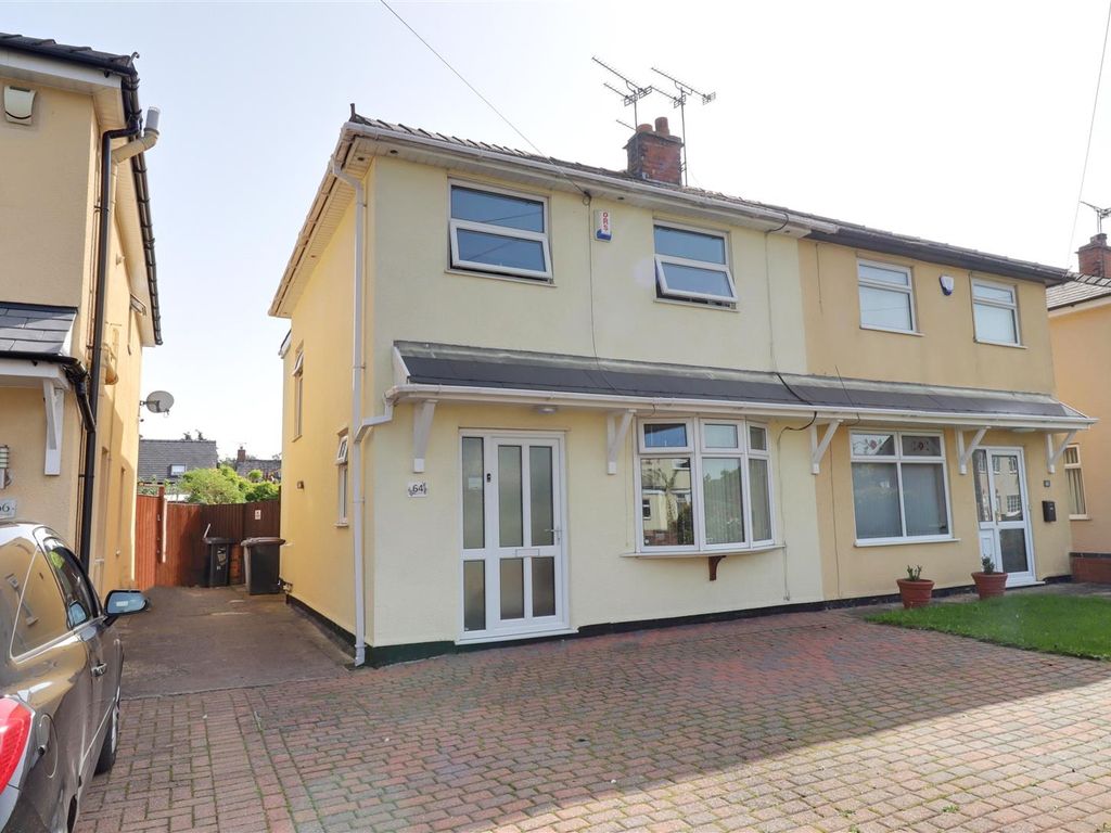 3 bed semi-detached house for sale in Evans Street, Crewe CW1, £120,500