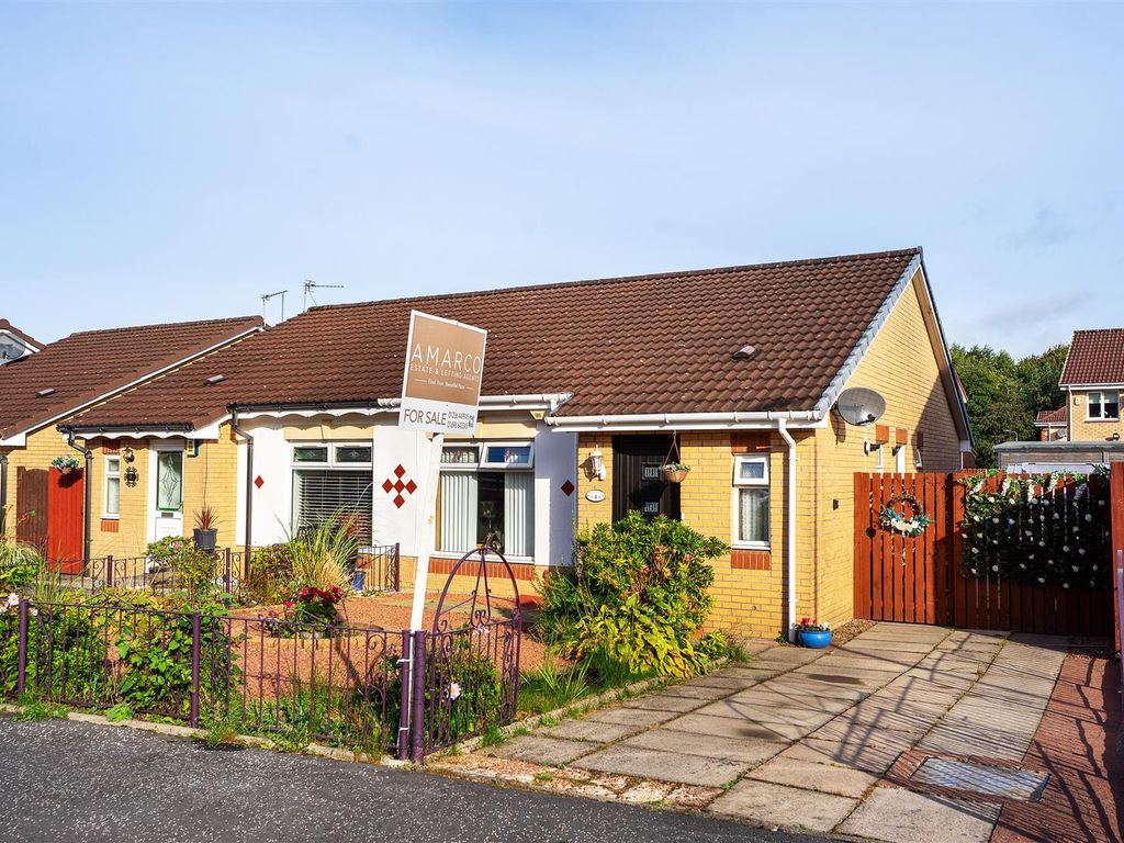 2 bed semi-detached bungalow for sale in Thistledown Grove, Coatbridge ML5, £159,995