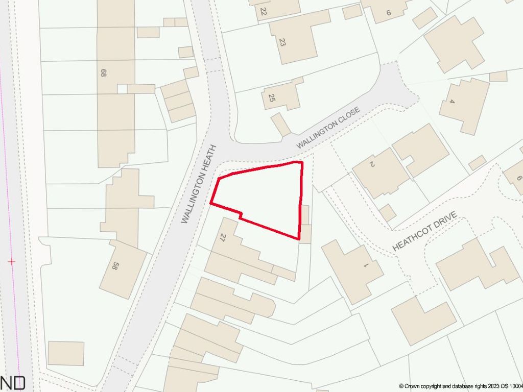 Land for sale in Land Adjacent 27 Wallington Heath, Bloxwich, Walsall WS3, £99,000