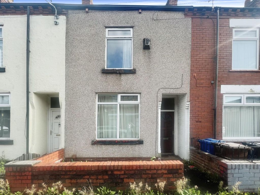 2 bed terraced house for sale in Walter Street, Leigh WN7, £80,000
