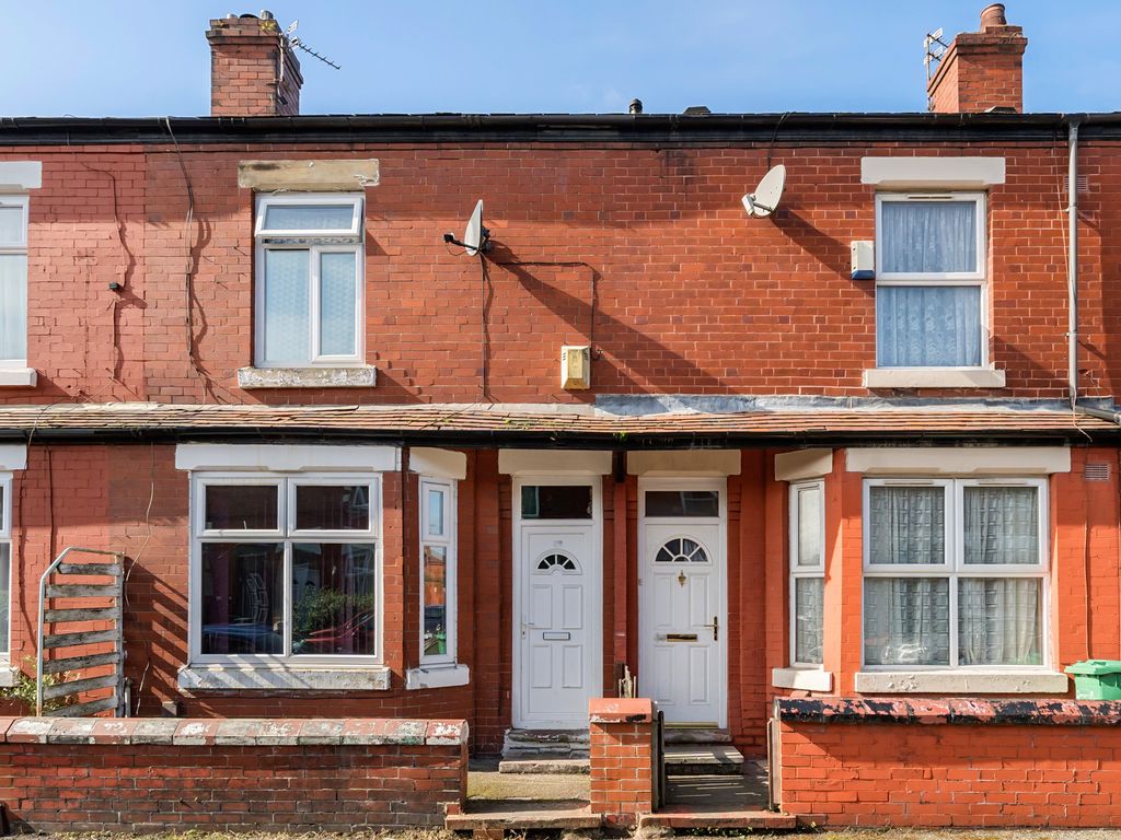 2 bed terraced house for sale in Brook Avenue, Manchester M19, £179,950