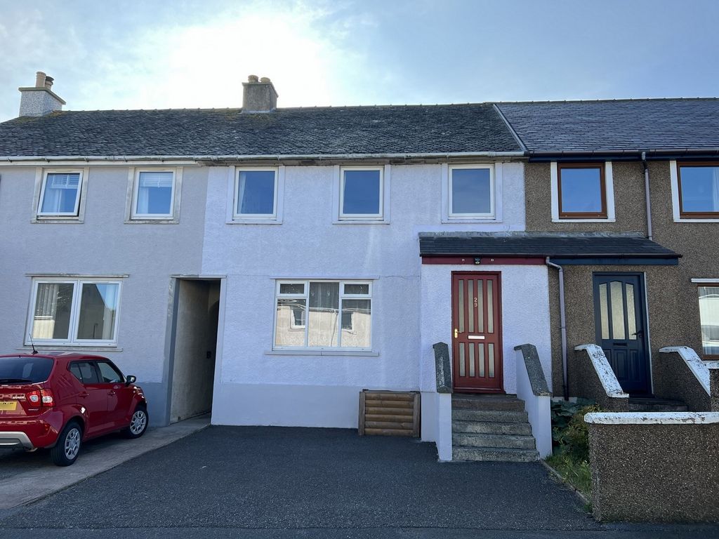 3 bed terraced house for sale in Goodlad Crescent, Shetland ZE1, £175,000
