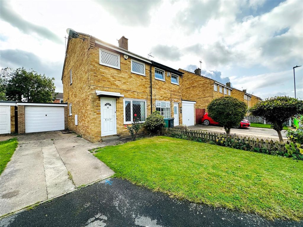 2 bed semi-detached house for sale in Beechfield Close, Thorpe Willoughby, Selby YO8, £160,000