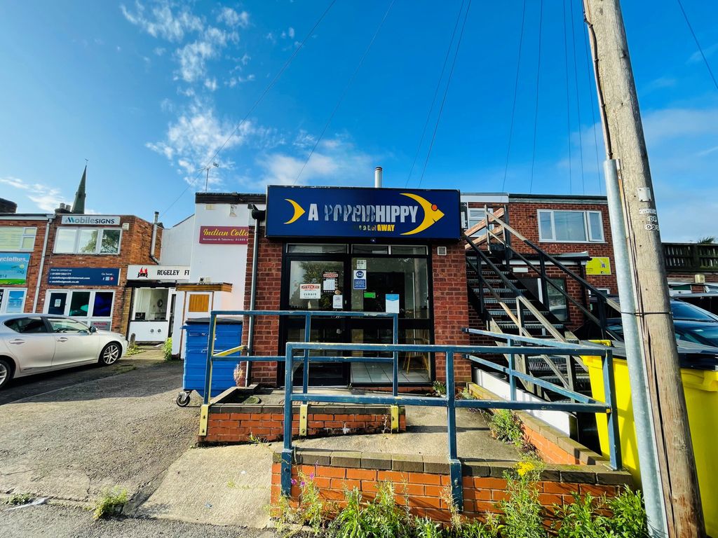 Retail premises for sale in Albion Street, Rugeley, Staffordshire WS15, £139,000