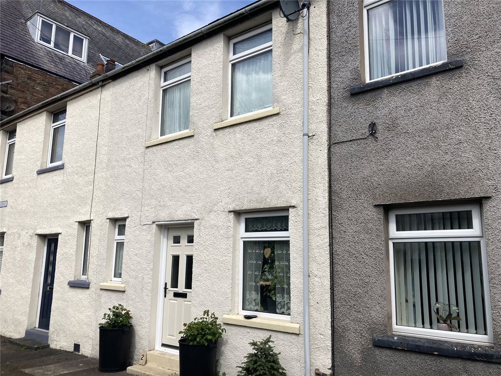2 bed terraced house for sale in Hudsons Buildings, Wigton, Cumbria CA7, £110,000