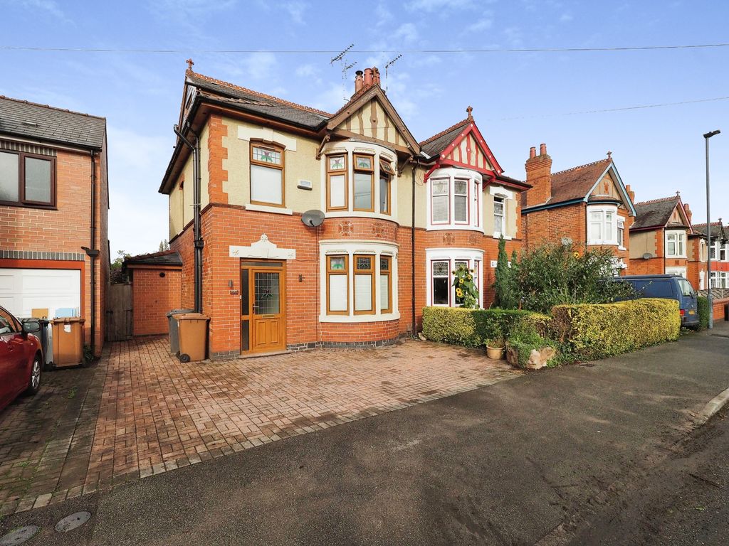 4 bed semi-detached house for sale in Lindon Drive, Alvaston, Derby DE24, £300,000