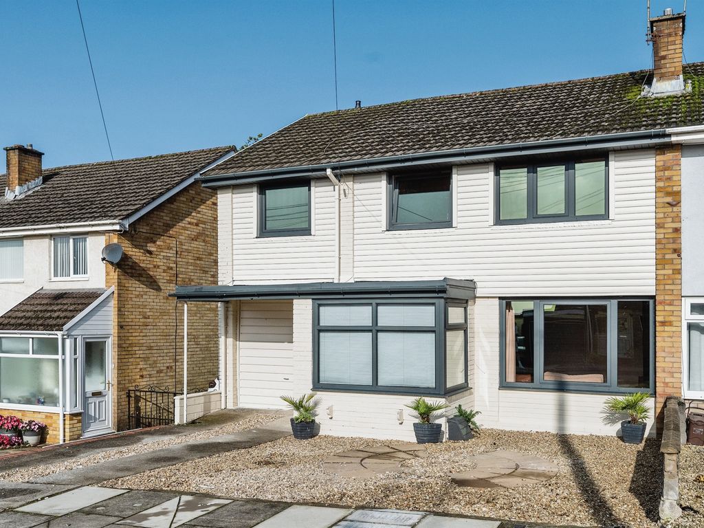 4 bed semi-detached house for sale in Camberwell Avenue, Cefn Glas, Bridgend CF31, £290,000
