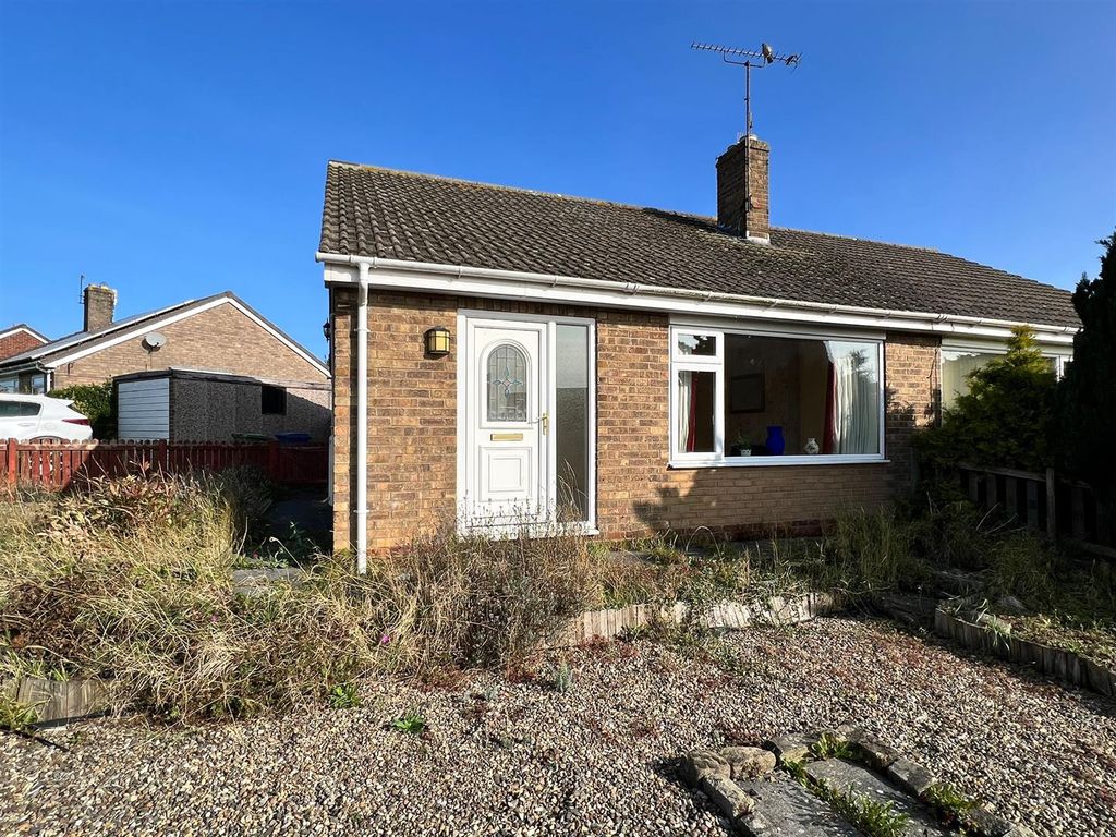 2 bed semi-detached bungalow for sale in Pindar Road, Eastfield, Scarborough YO11, £160,000