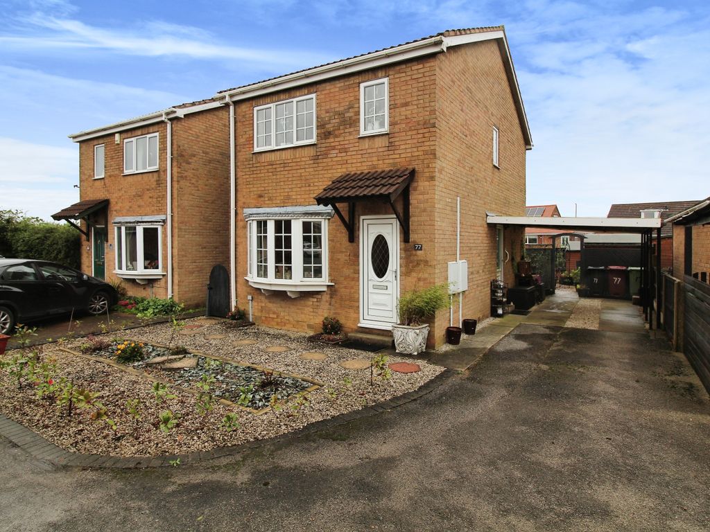 3 bed detached house for sale in Meadow View, Holmewood, Chesterfield S42, £205,000