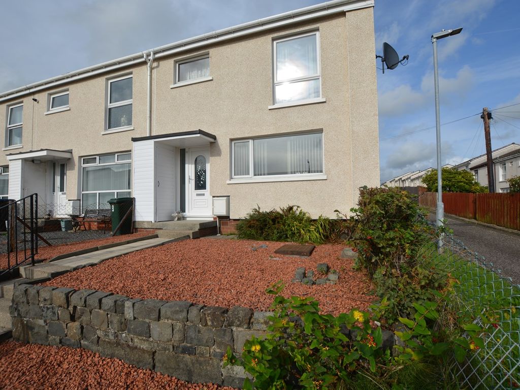 2 bed end terrace house for sale in Macdougall Place, Kilmarnock KA3, £85,000