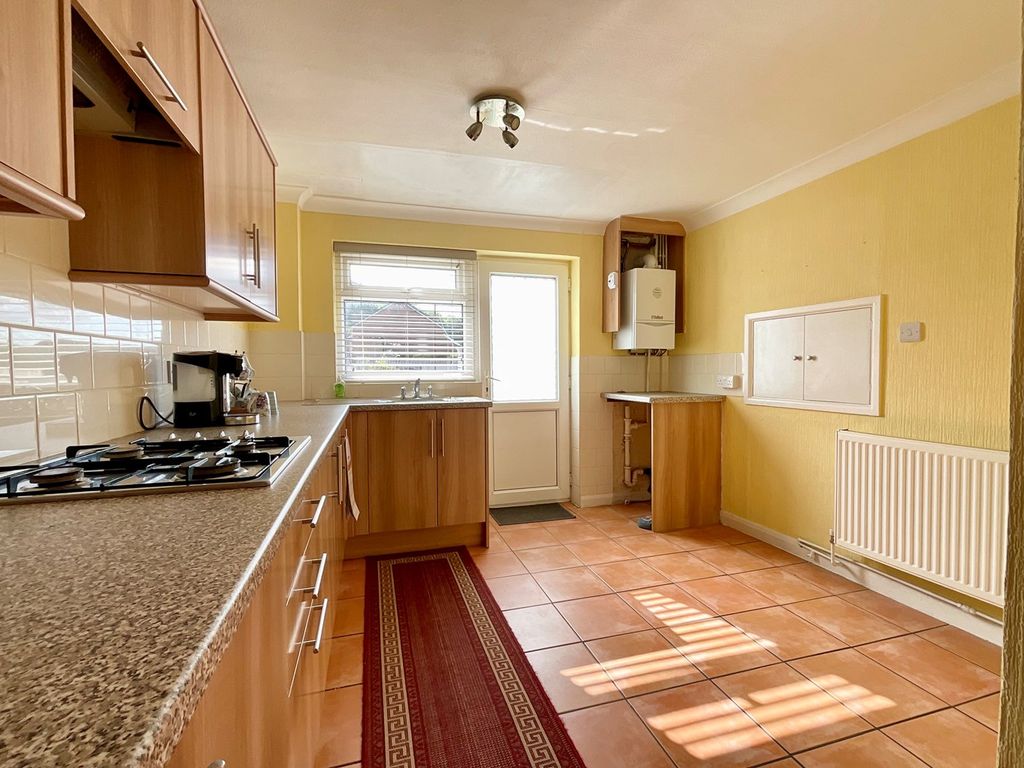 3 bed terraced house for sale in Hazel Road, Llanmartin, Newport NP18, £199,950