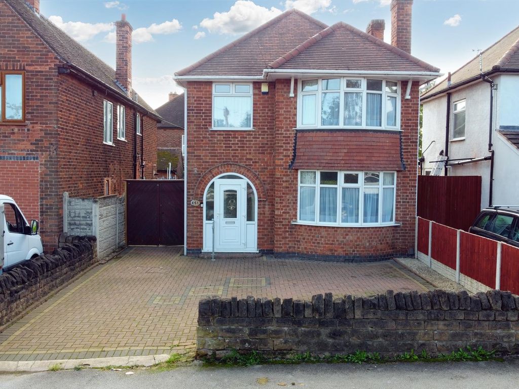 3 bed detached house for sale in Aspley Lane, Aspley, Nottingham NG8, £325,000
