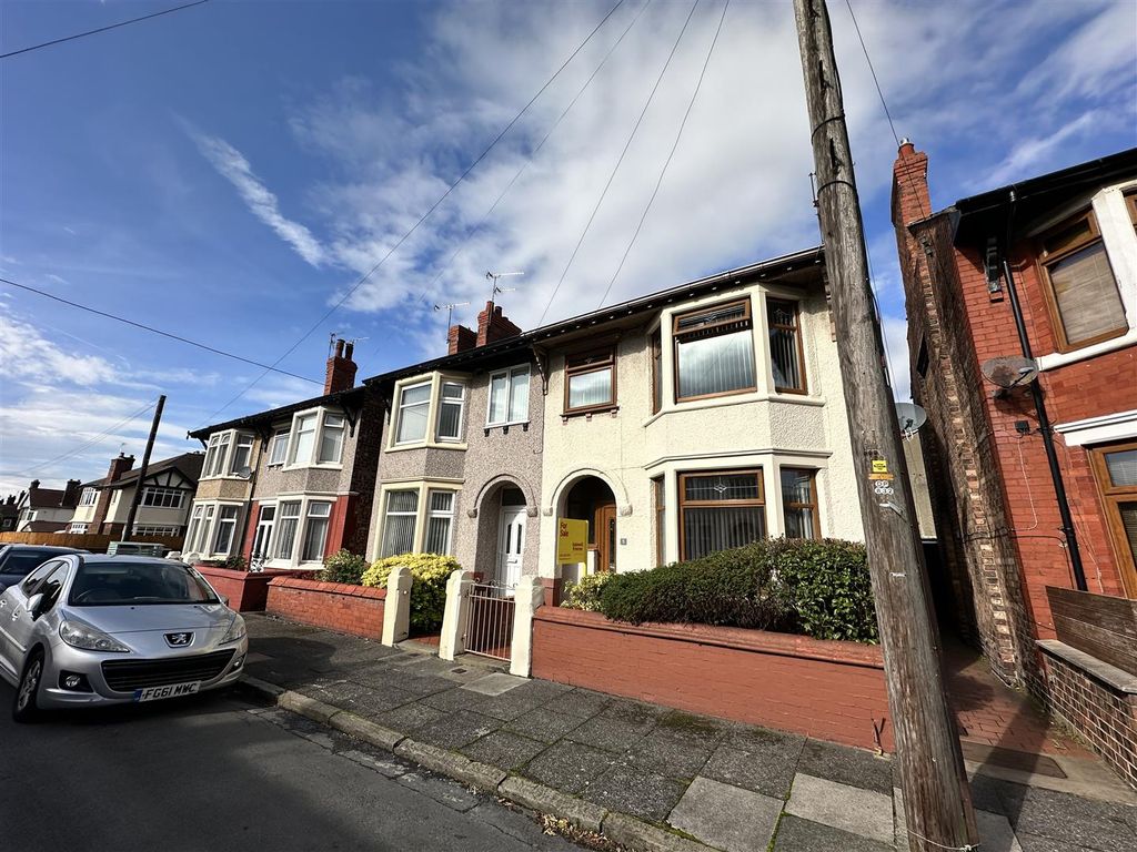 3 bed semi-detached house for sale in Halton Road, Wallasey CH45, £180,000