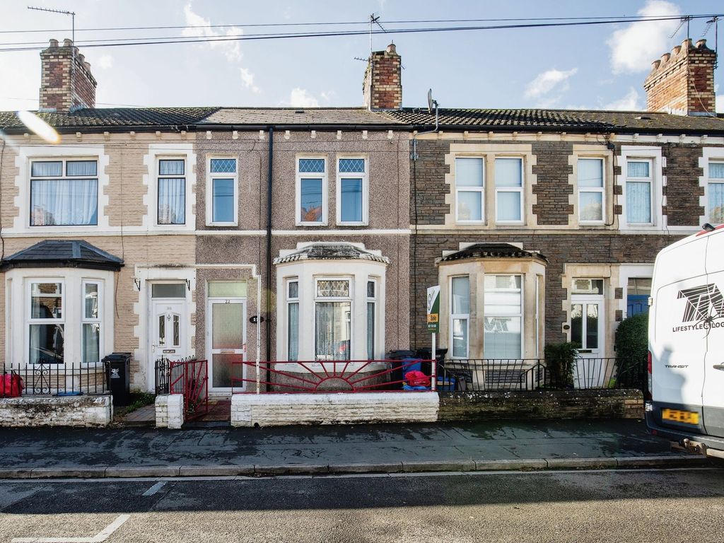 3 bed terraced house for sale in Cameron Street, Cardiff CF24, £210,000