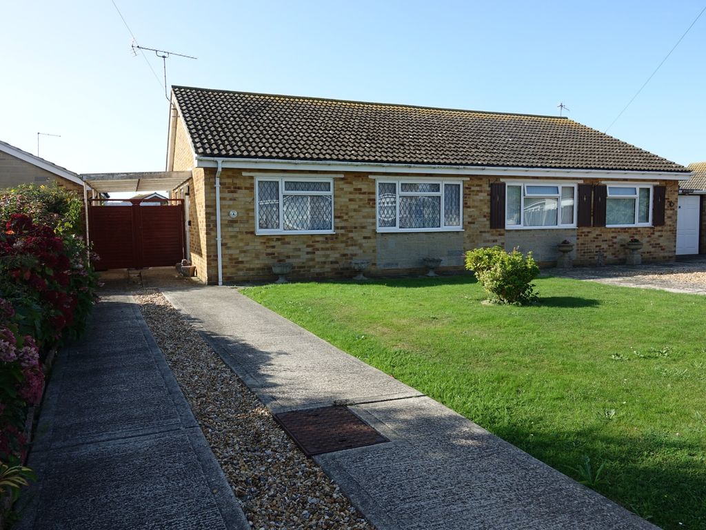 2 bed semi-detached bungalow for sale in Wheatfield Road, Selsey, Chichester PO20, £325,000