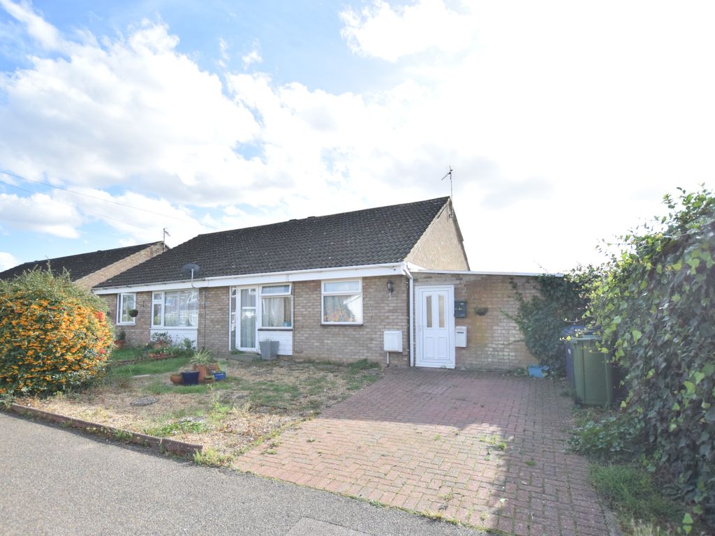 2 bed semi-detached bungalow for sale in Miller Way, Brampton, Huntingdon PE28, £260,000