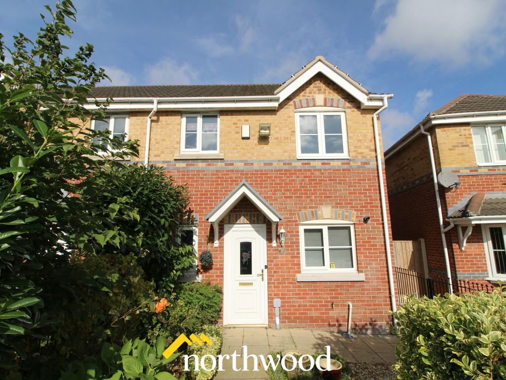 3 bed semi-detached house for sale in Church Lane, Warmsworth, Doncaster DN4, £180,000
