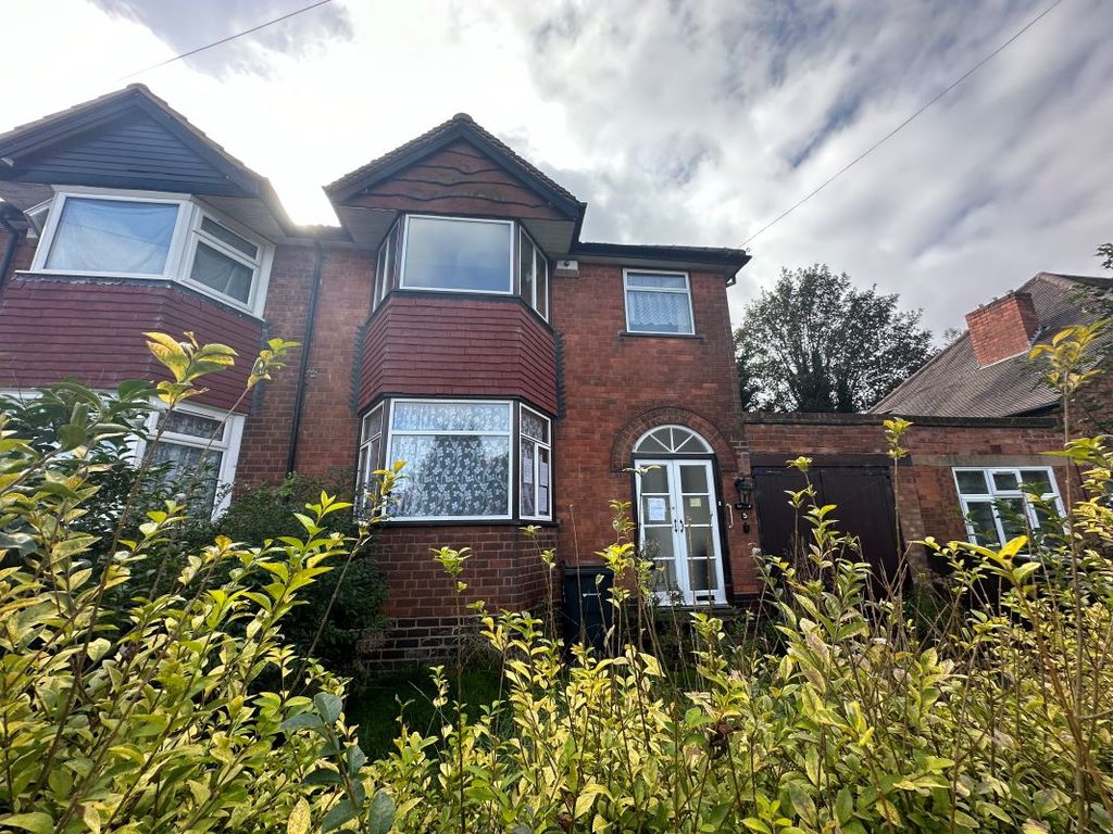 3 bed semi-detached house for sale in 5 Woodlands Farm Road, Erdington, Birmingham B24, £50,000