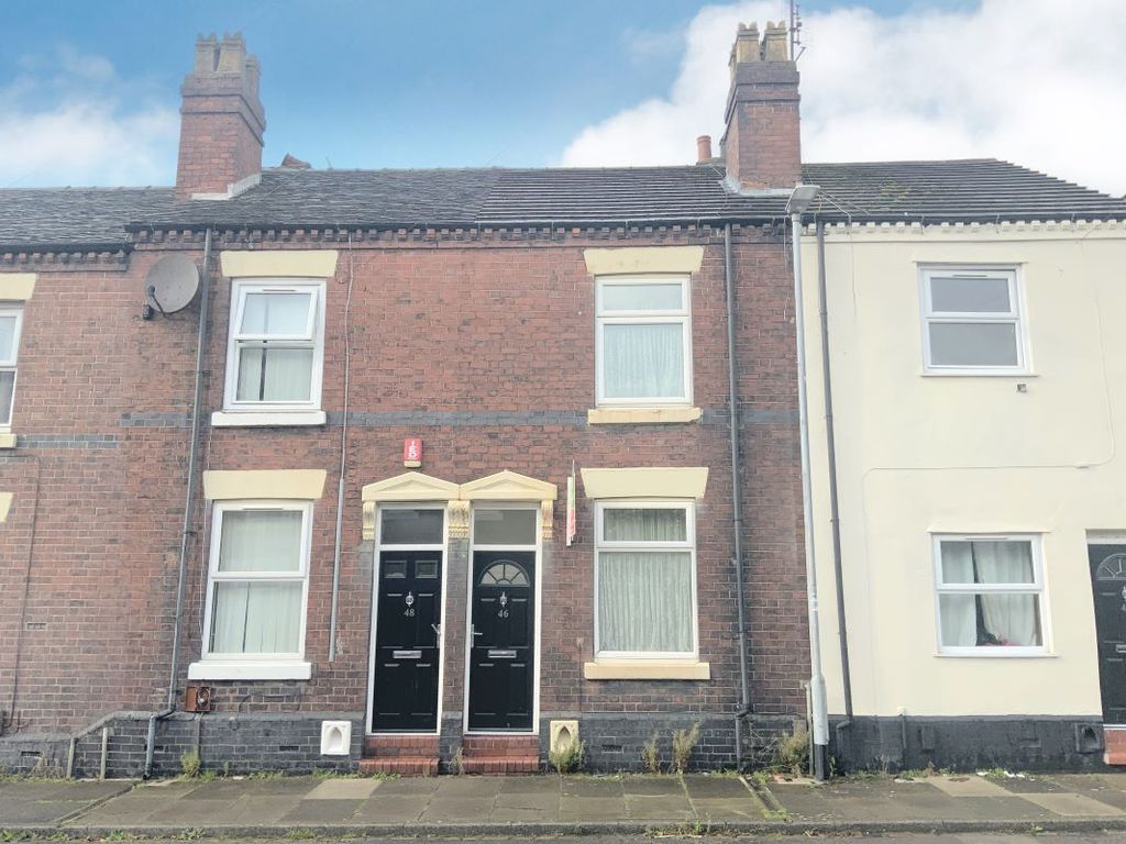2 bed terraced house for sale in 46 Morton Street, Stoke-On-Trent ST6, £20,000