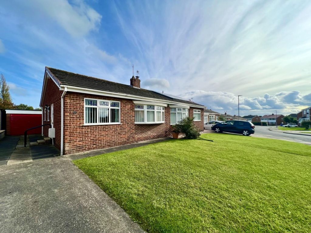 1 bed semi-detached bungalow for sale in Kinderton Grove, Norton, Stockton-On-Tees TS20, £155,000