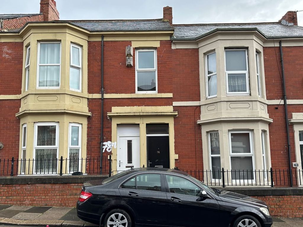 4 bed terraced house for sale in 76 & 78 Ellesmere Road, Newcastle Upon Tyne, Tyne And Wear NE4, £125,000