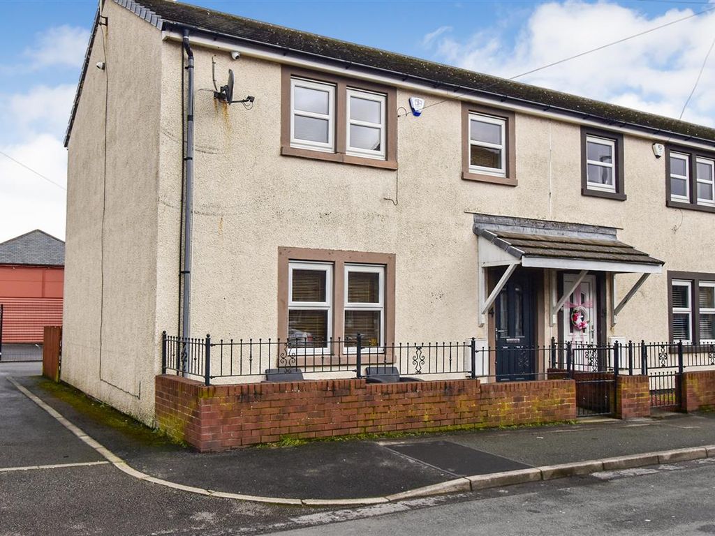 3 bed end terrace house for sale in Crossings Terrace, Maryport CA15, £125,000
