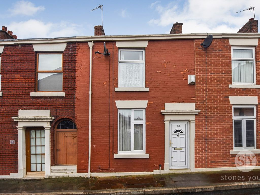 2 bed terraced house for sale in Rutland Street, Blackburn BB2, £98,000