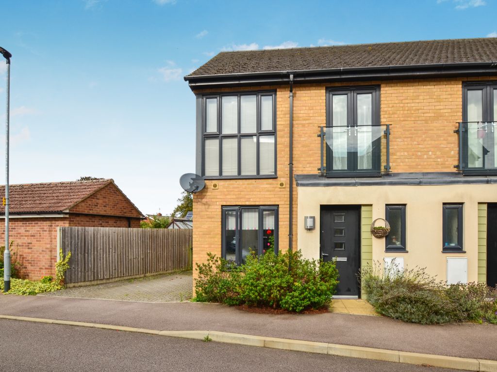 2 bed semi-detached house for sale in Dandby Close, Little Paxton, St. Neots PE19, £280,000