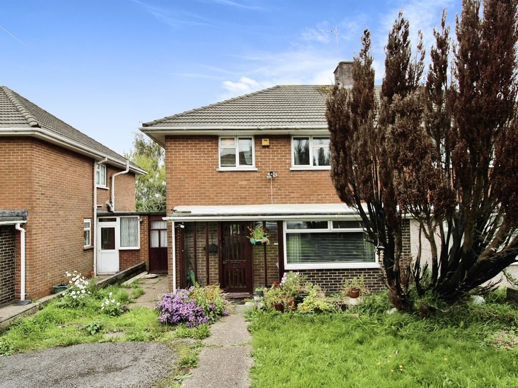 3 bed semi-detached house for sale in Bampton Road, Llanrumney, Cardiff CF3, £160,000