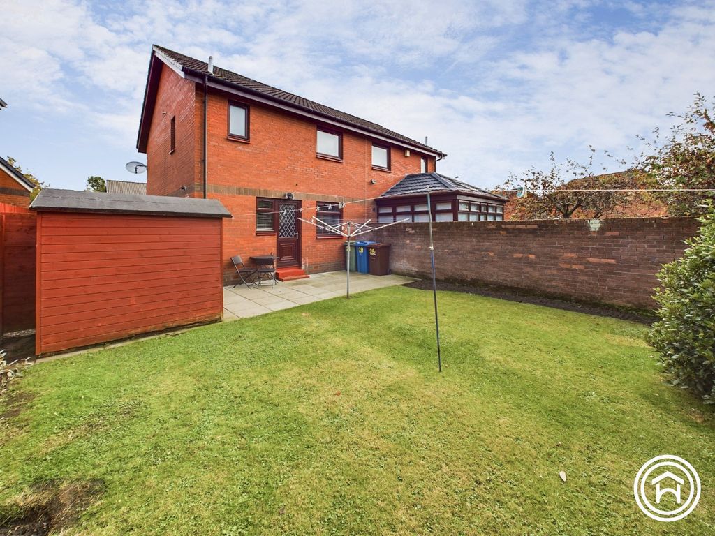 3 bed semi-detached house for sale in Queensby Road, Baillieston G69, £185,000