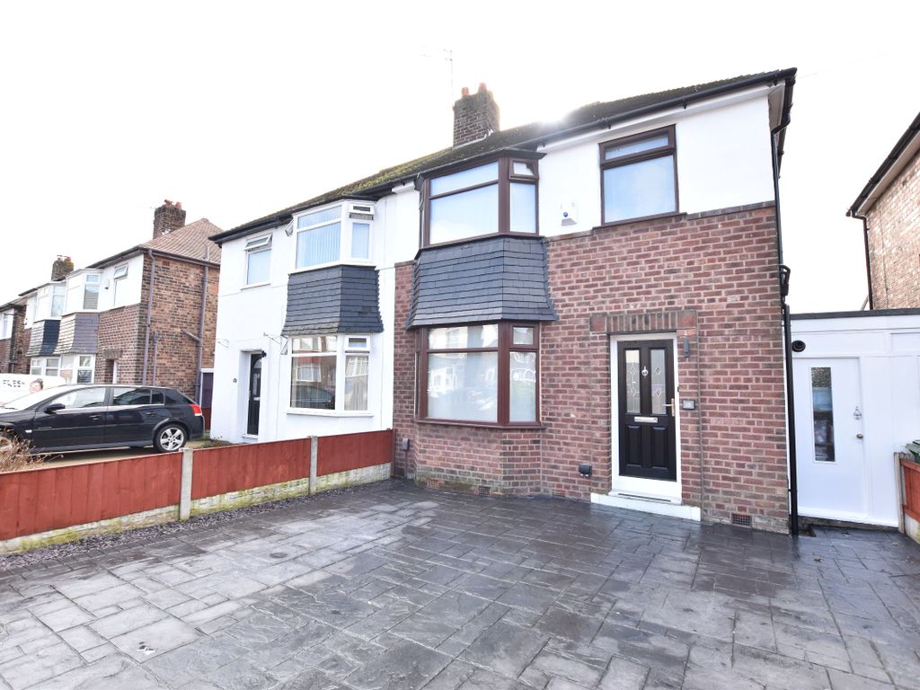 3 bed semi-detached house for sale in Inchcape Road, Childwall, Liverpool. L16, £220,000