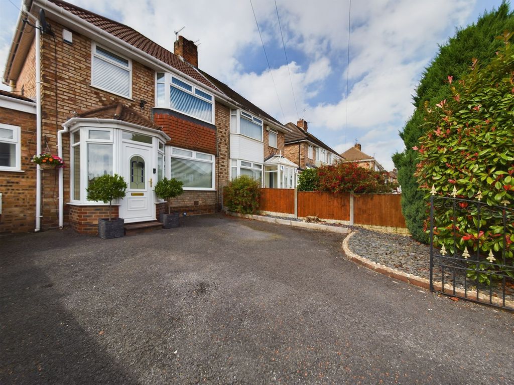 3 bed semi-detached house for sale in Burford Road, Childwall, Liverpool. L16, £250,000