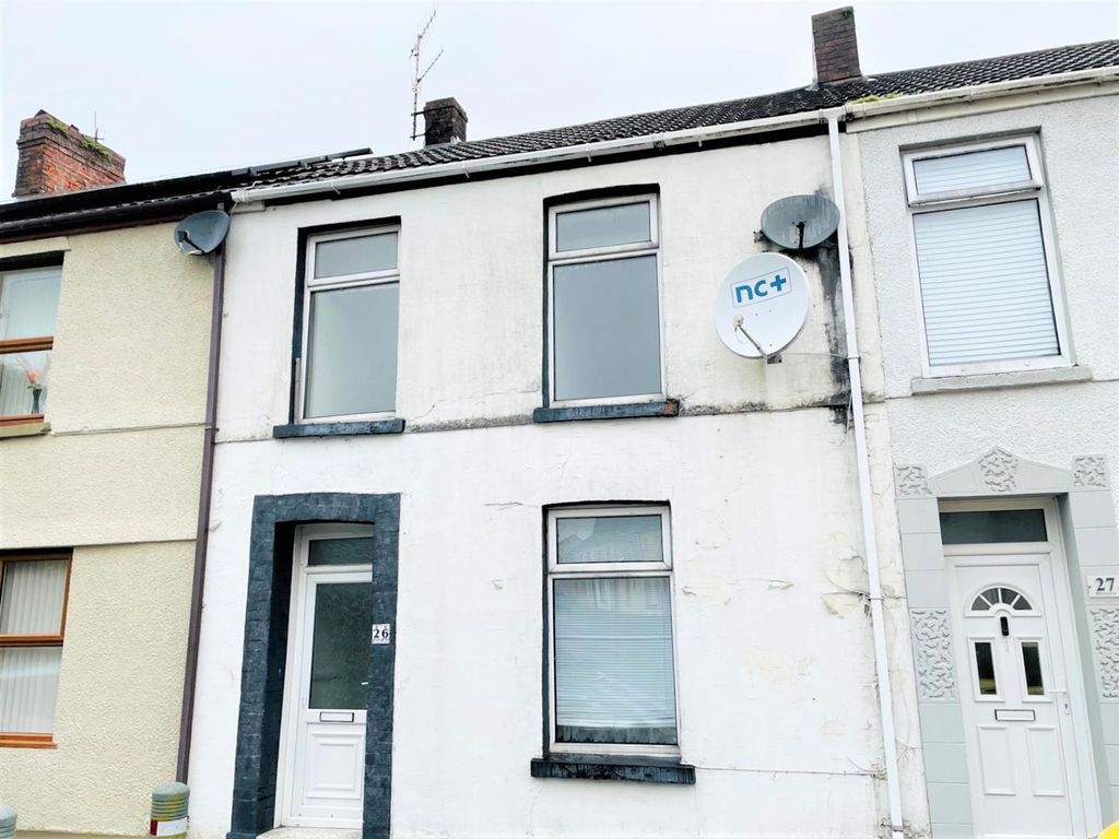 3 bed terraced house for sale in Havelock Street, Llanelli SA15, £99,500