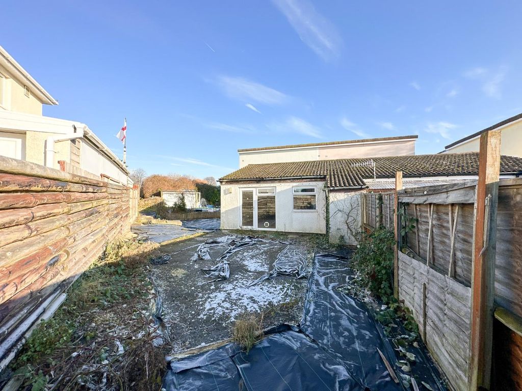 1 bed semi-detached bungalow for sale in Camberley Road, Knowle, Bristol BS4, £125,000