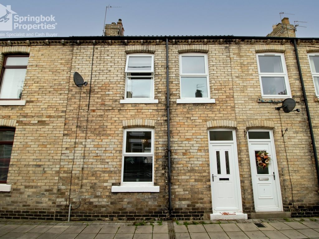 3 bed terraced house for sale in High Hope Street, Crook, Durham DL15, £95,000